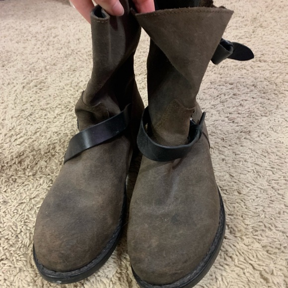 rag and bone suede boots - Picture 2 of 3